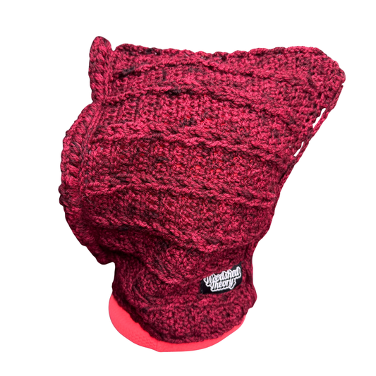 Unusual Things 100% Wool Crochet Hood