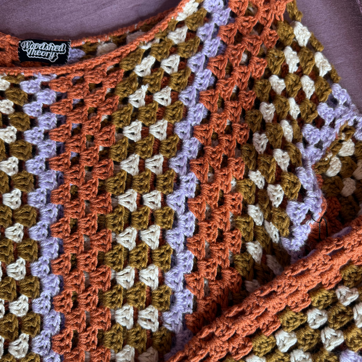 Granny Square Inspired Dress Size XL