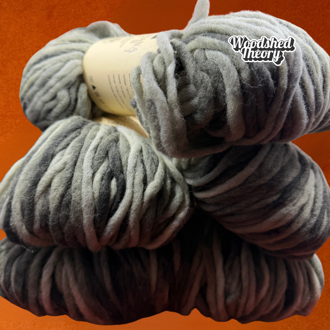 Tahki Yarns Montana Prints 100% Pure New Wool Made in Italy Color 020 (5 Hanks) all