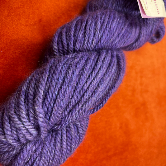 Hank of Road to China by The Fiber Company in Rose de France – soft pink yarn made with baby alpaca, camel, cashmere, yak, and soya fiber, sport weight. close up