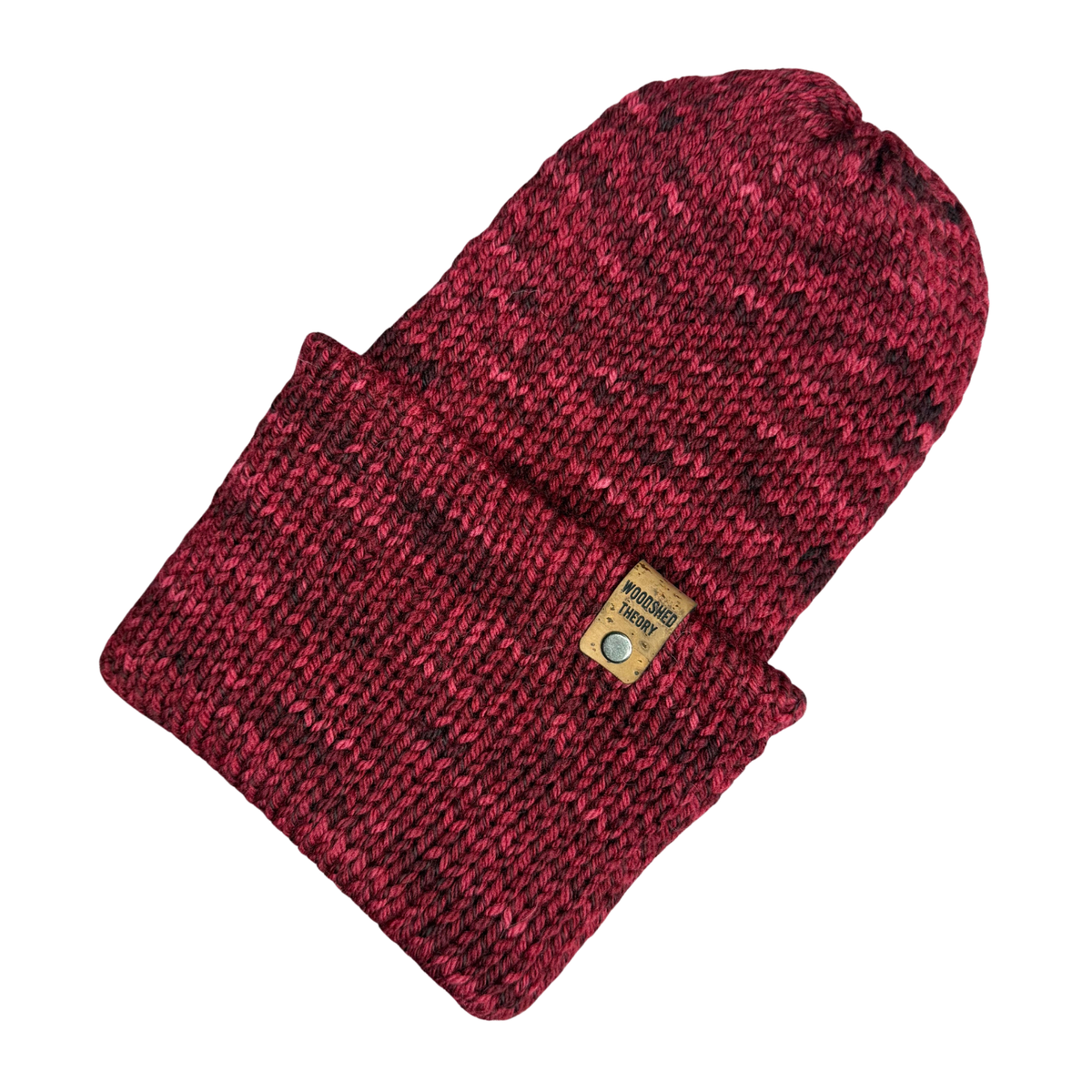 Red Current Beanie - 100% Merino Wool