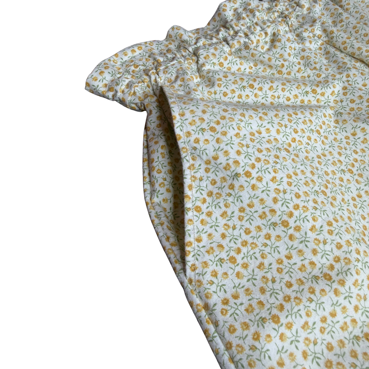 Play Shorts with Pockets Petite Yellow Floral Size S
