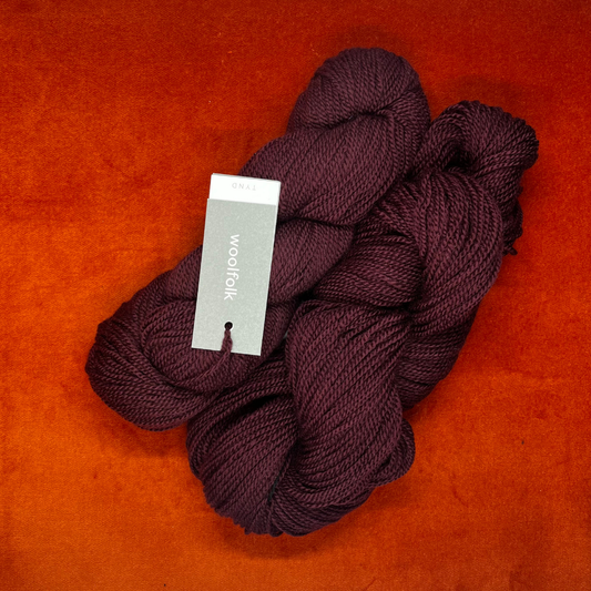 Woolfolk TYND in Maroon (Color 12) | Bundle of 2