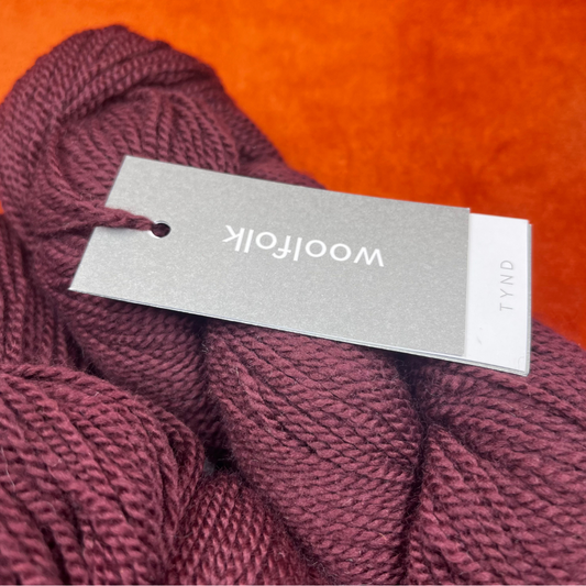 Woolfolk TYND in Maroon (Color 12) | Bundle of 2