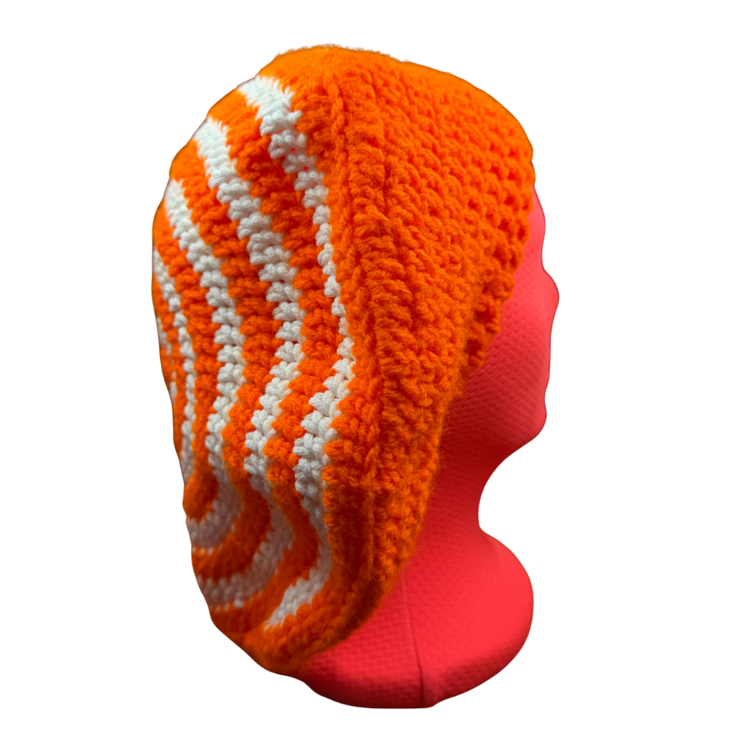 Hypnotic Beret Orange (Glow-in-the-Dark) Beanie