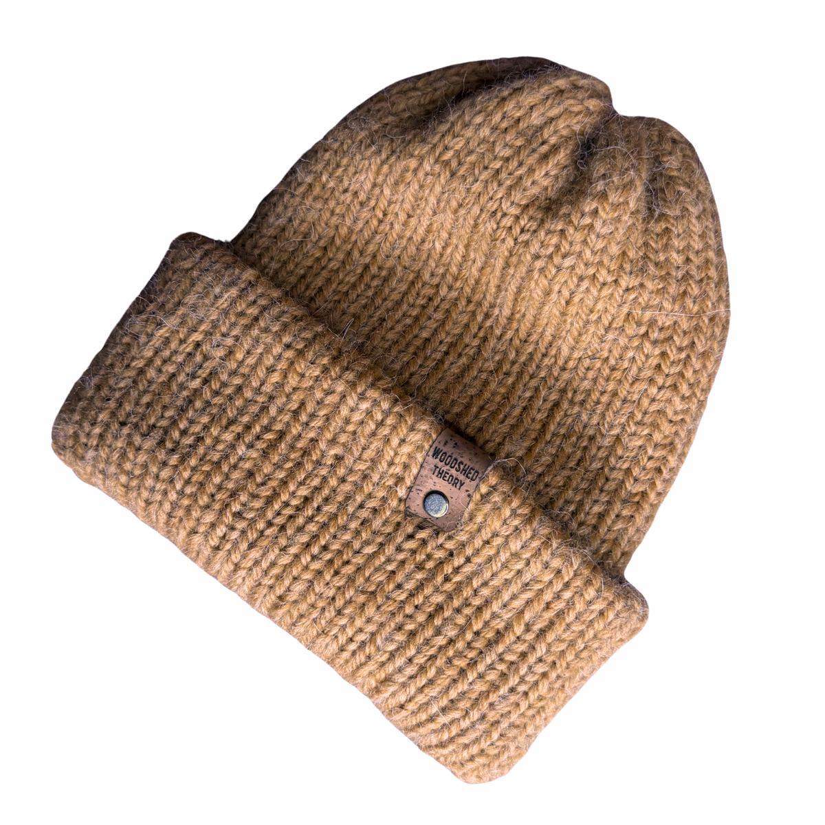 Alpaca Snow Beanie - Autumn Orange