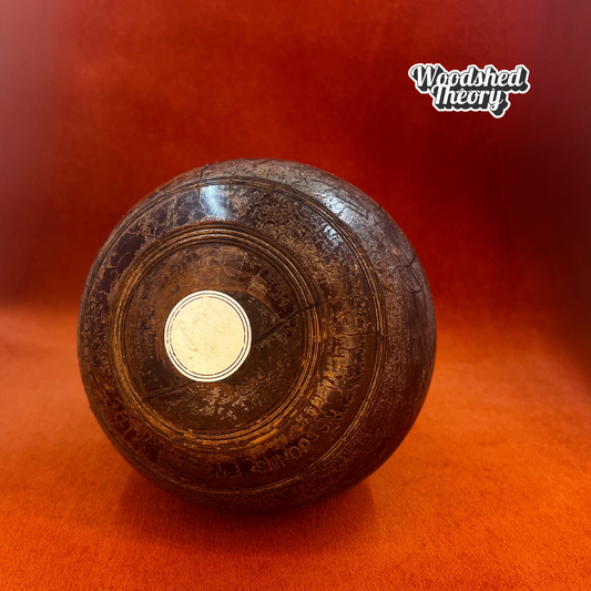 Antique Bocce Ball – Taylor-Rolph Co. Ltd. 4 7/8" Vintage Lawn Ball, St. John's Set front