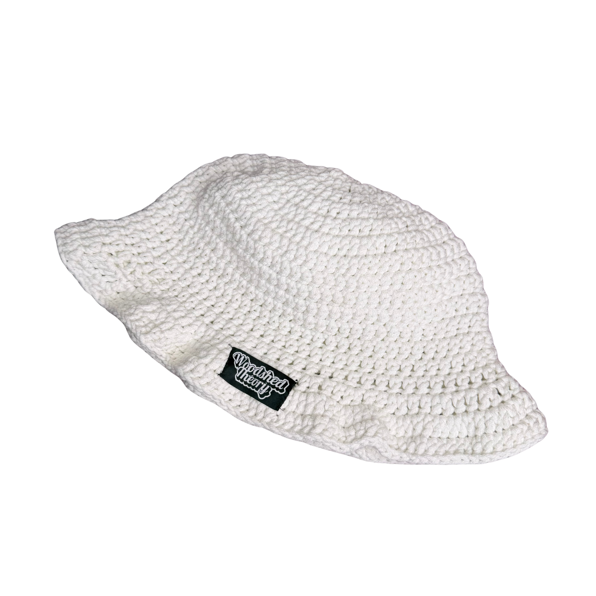 "Boo" Glow in the Dark Ghost Bucket Hat flat back