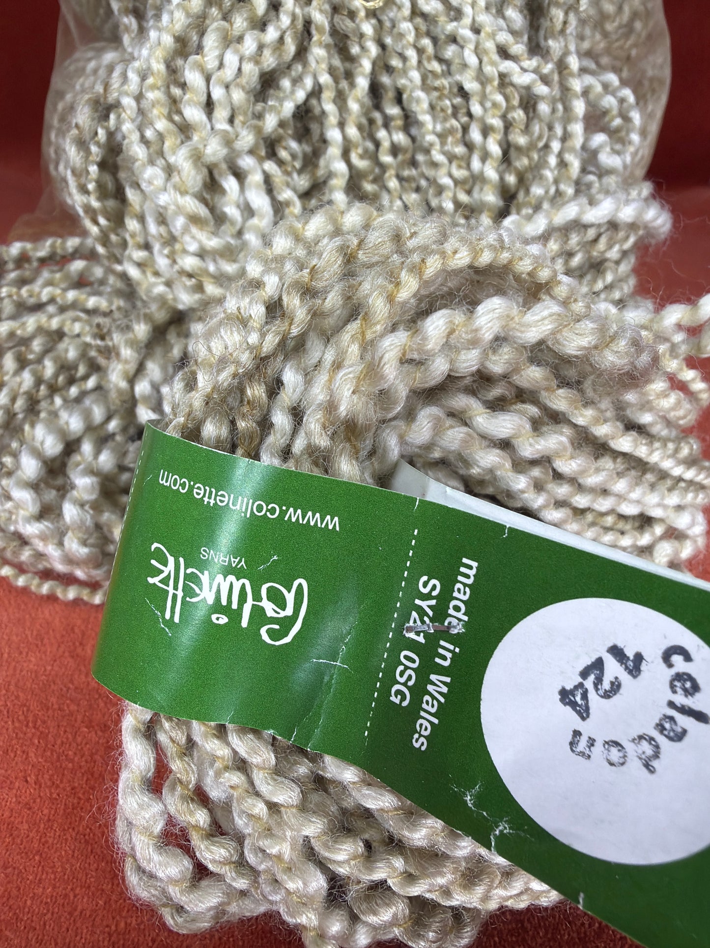 Colinette Yarns Zanziba Col. 124 Celadon | 2 Hanks tags 