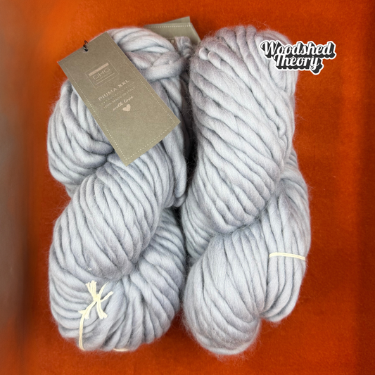 DHG DyeingHouseGallery Piuma XXL Roving in Tulle (Bundle 2 Hanks) top down