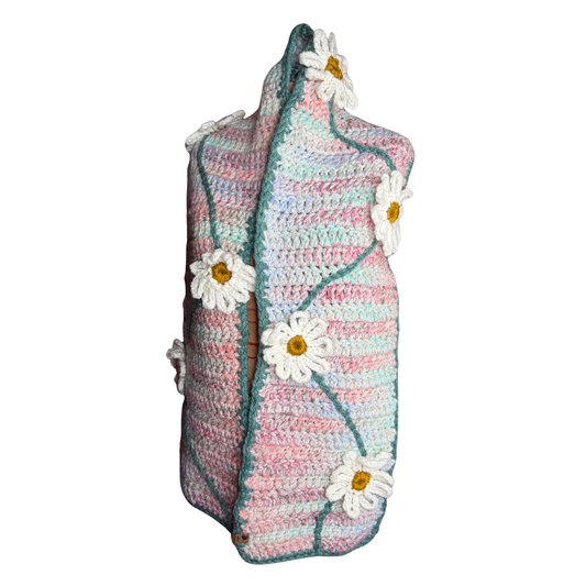 Daisy Chain Super Scarf half