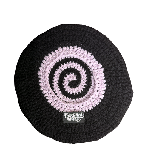 Hypnotic Beret Purple (Contains Wool) Glows in the Dark