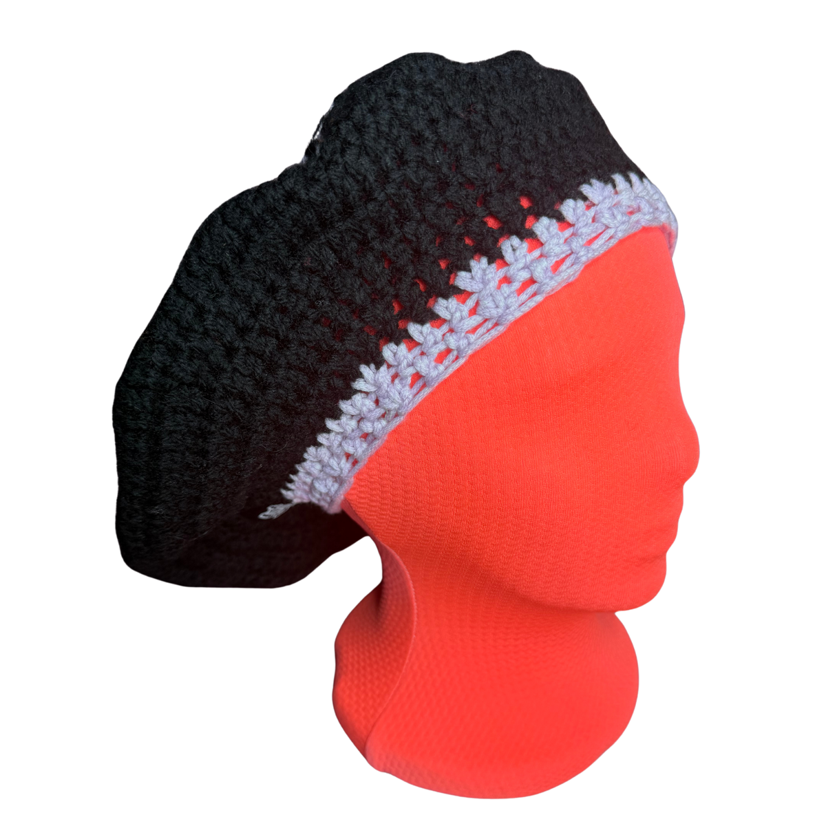 Hypnotic Beret Purple (Contains Wool) Glows in the Dark