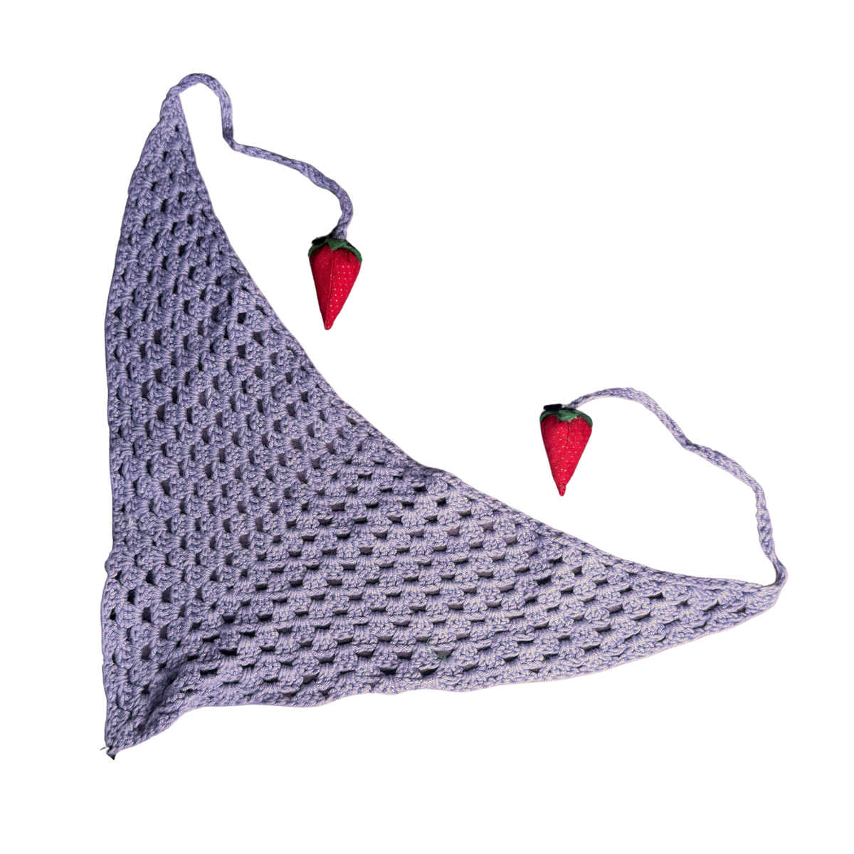 Purple Strawberry Bandana
