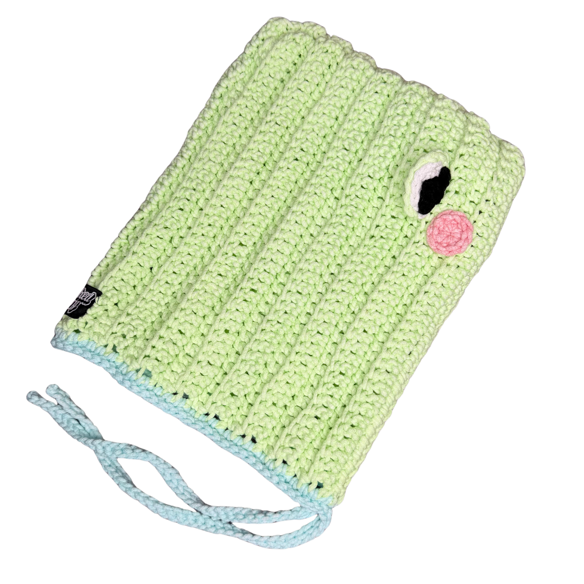 "Ribbit" - Glow in the Dark Frog Hoodside