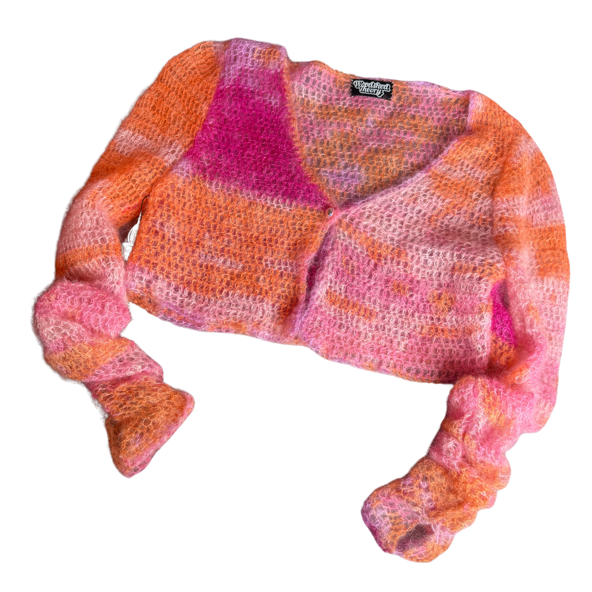 Silk Cloud Creamsicle Cardigan  Size S flat 