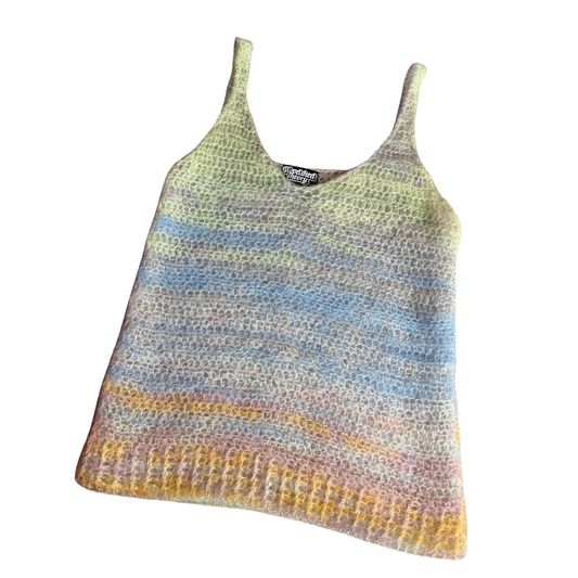 Sorbet Cloud Tank Size M/L top down