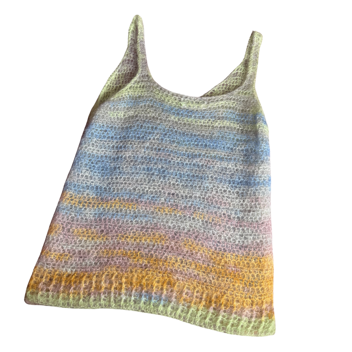 Sorbet Cloud Tank Size M/L back flat