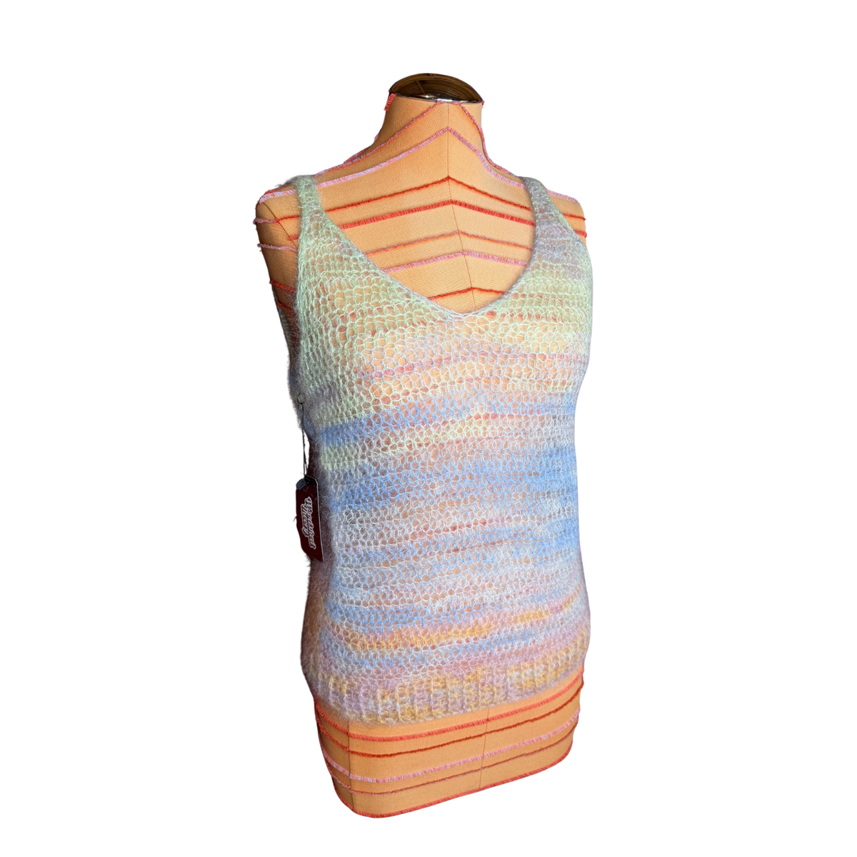 Sorbet Cloud Tank Size M/L front on