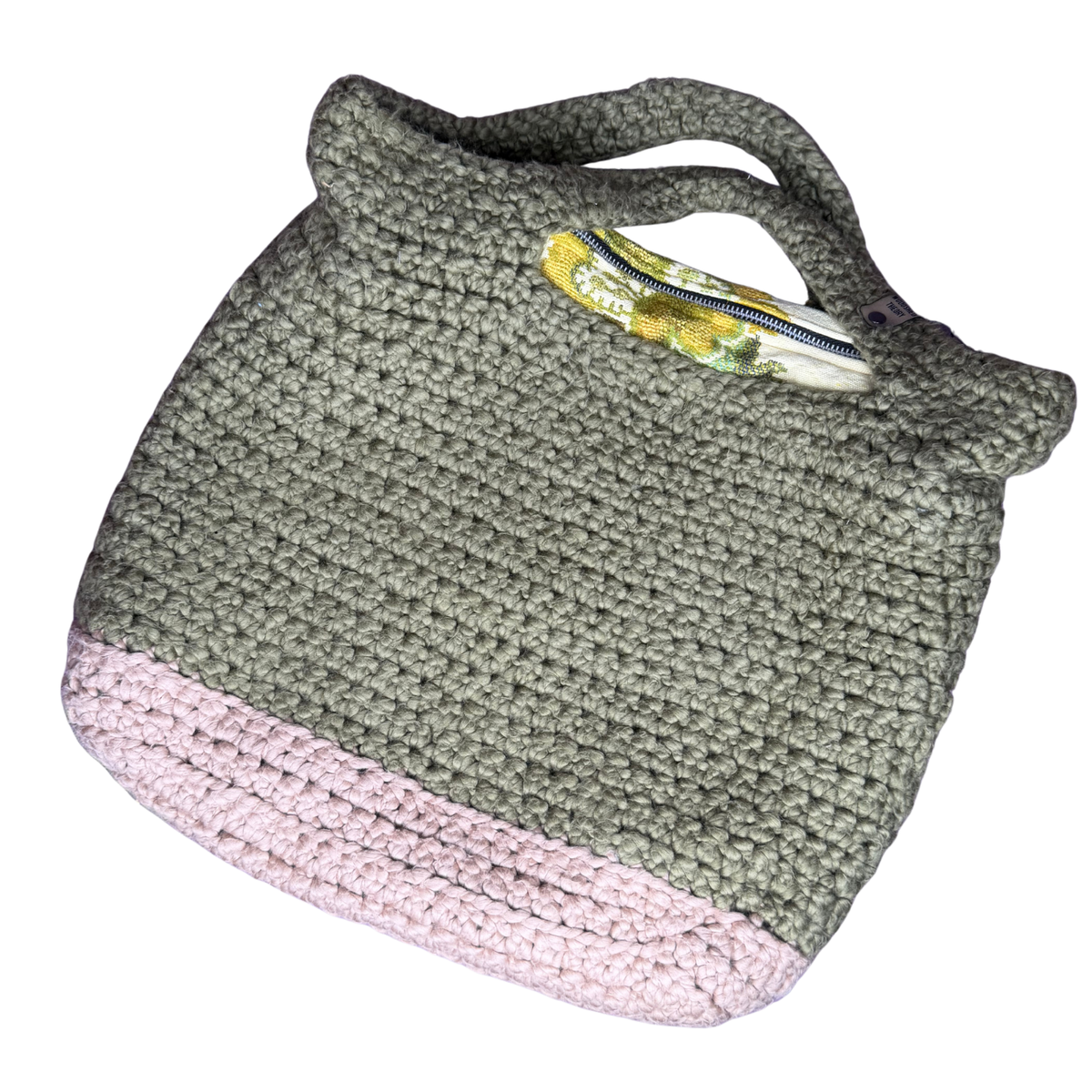 Weekend Bag Green Floral front
